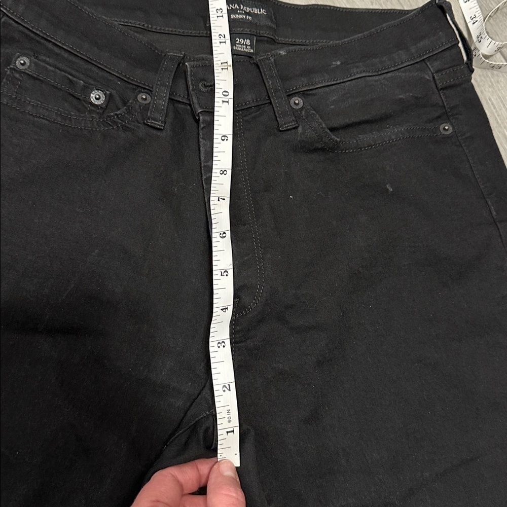 Banana Republic women’s  skinny fitBlack Skinny Jeans size 29/8 - Picture 5 of 10